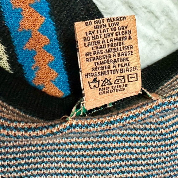 Flying Tomato Women’s Sz M Southwestern Cowgirl Sweater Dress Art To Wear Aztec - Picture 12 of 12